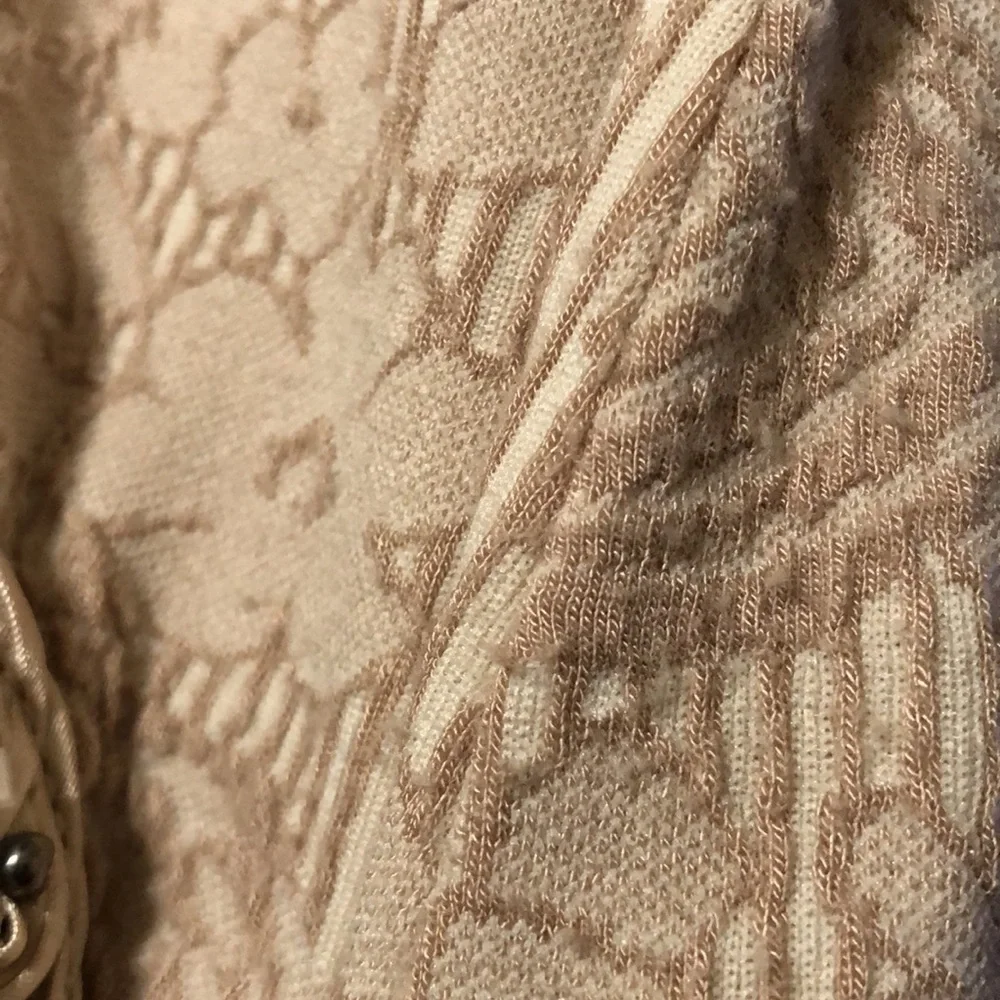 Free People beaded tulle rose floral print dress